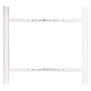 KIT PER SOVRAPPOSIZIONE LAVATRICE/ASCIUGATRICE lunghezza regolabile cm 55 > 66  - SUPERIOR