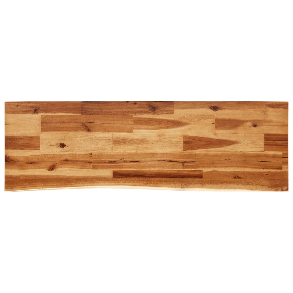 Tavolo Consolle | Tavolo d'Ingresso Bordi Vivi 110x35x80 cm Legno Massello Acacia