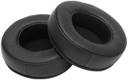 Orecchini universali 90mm - 2 pezzi - Pelle sintetica/Spugna - Riduzione rumore - Accessori cuffie - Facili da installare - Orecchini per cuffie