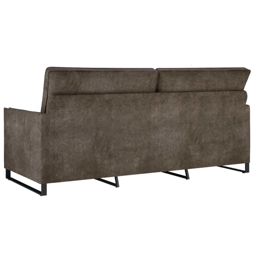 Divano a 3 posti Grigio Scuro 190 x 81 x 82 cm 42041001