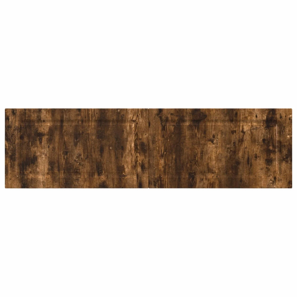 Testiera da Muro UTRECHT Rovere Fumo Legno ingegnerizzato 897820