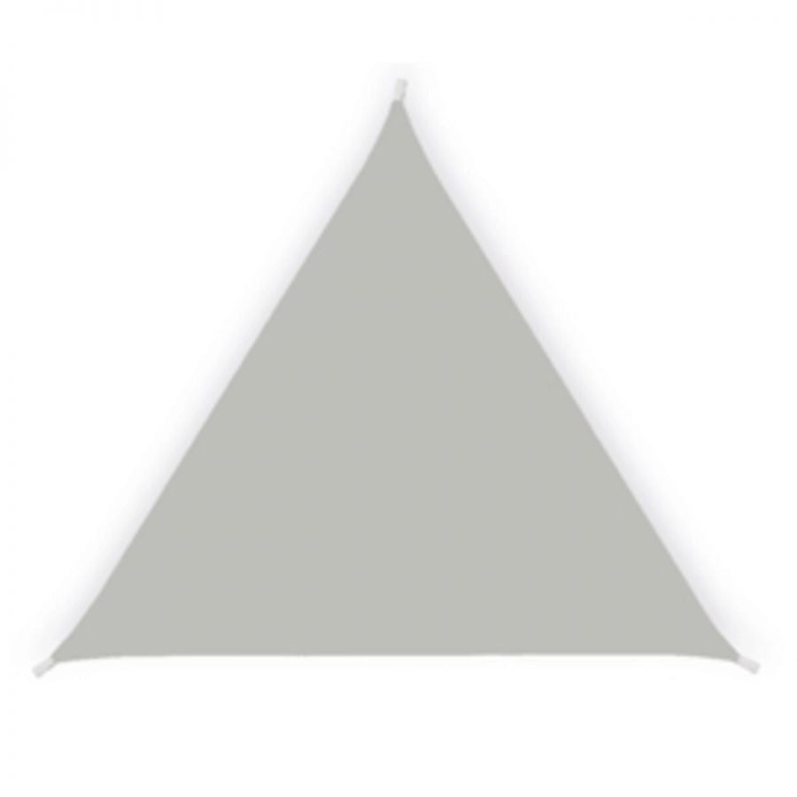 Tenda vela triangolare 5x5x5 mt grigio cenere