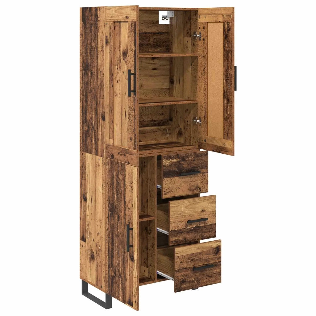 Credenza Legno vecchio 69,5 x 34 x 180 cm Legno multistrato 3415828