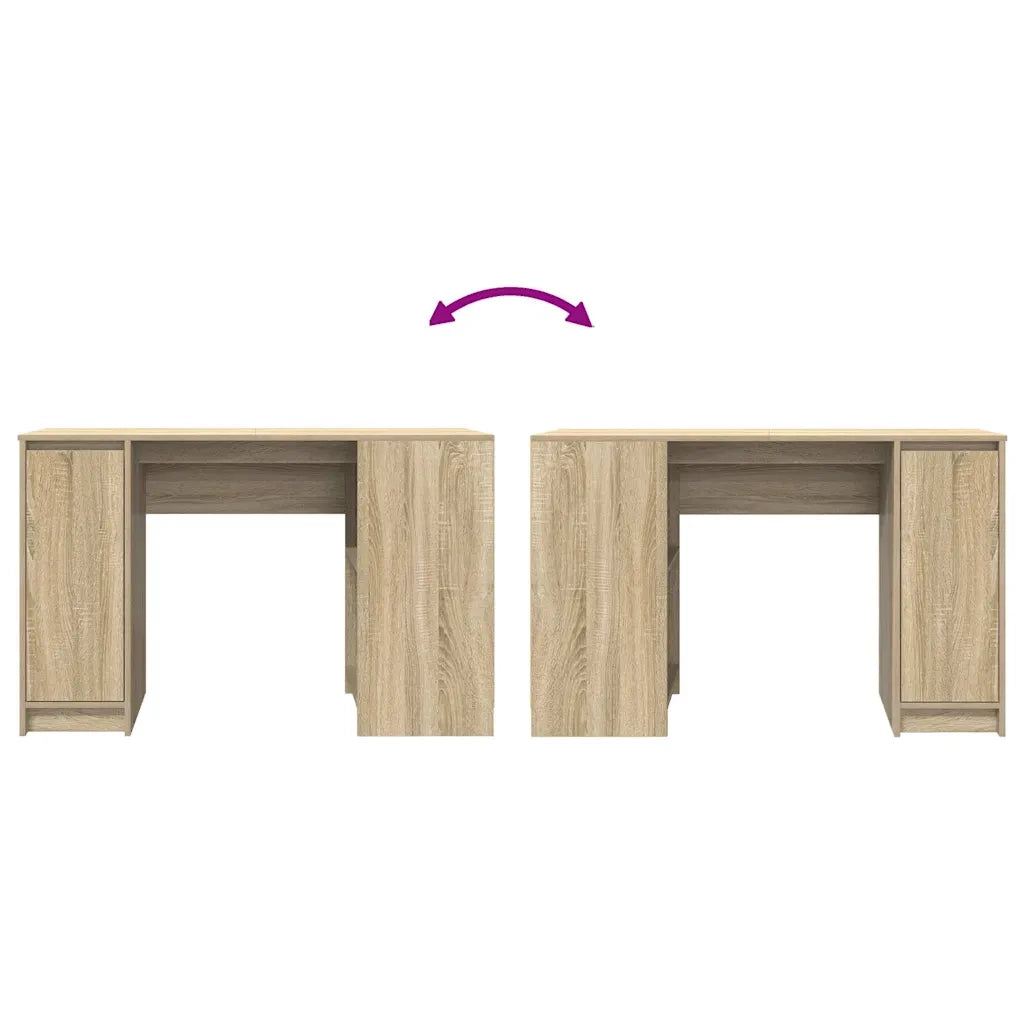 Scrivania Rovere Sonoma 120x42x76 cm in Legno Multistrato 861816