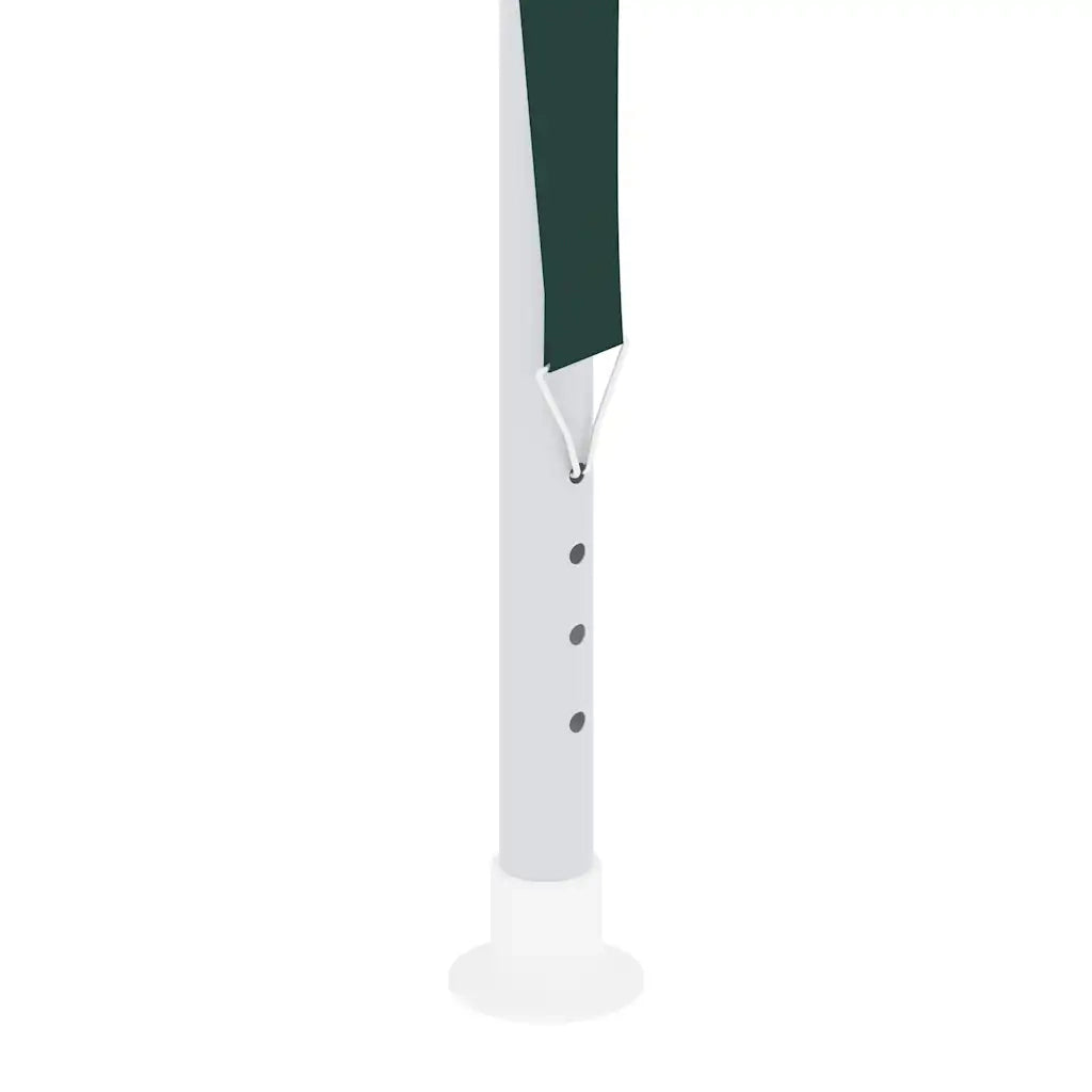 Gazebo Professionale con Pareti 4x9 m Verde 90 g/mÂ²