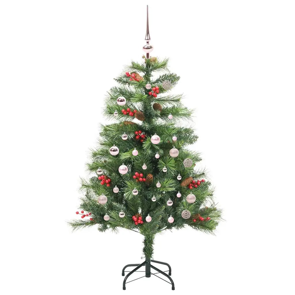 Albero di Natale artificiale Verde 150 cm PVC e Metallo 3395127