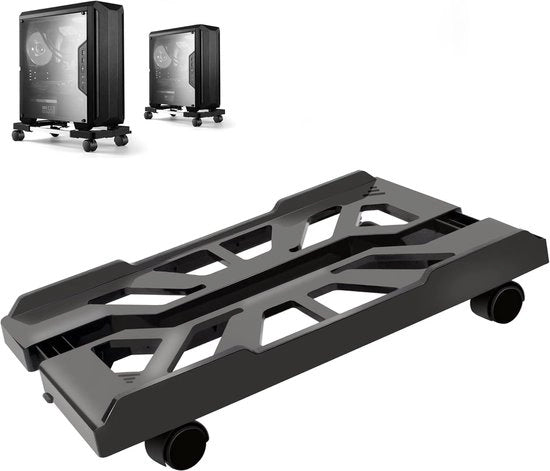 Standarizzazione PC universale con ruote regolabili per desktop e computer