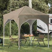 Tenda per feste a pop-up 194 x 194 x 245 cm Crema