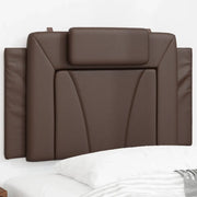 Cuscino Testiera Viana Marrone 90 cm in Similpelle 374769
