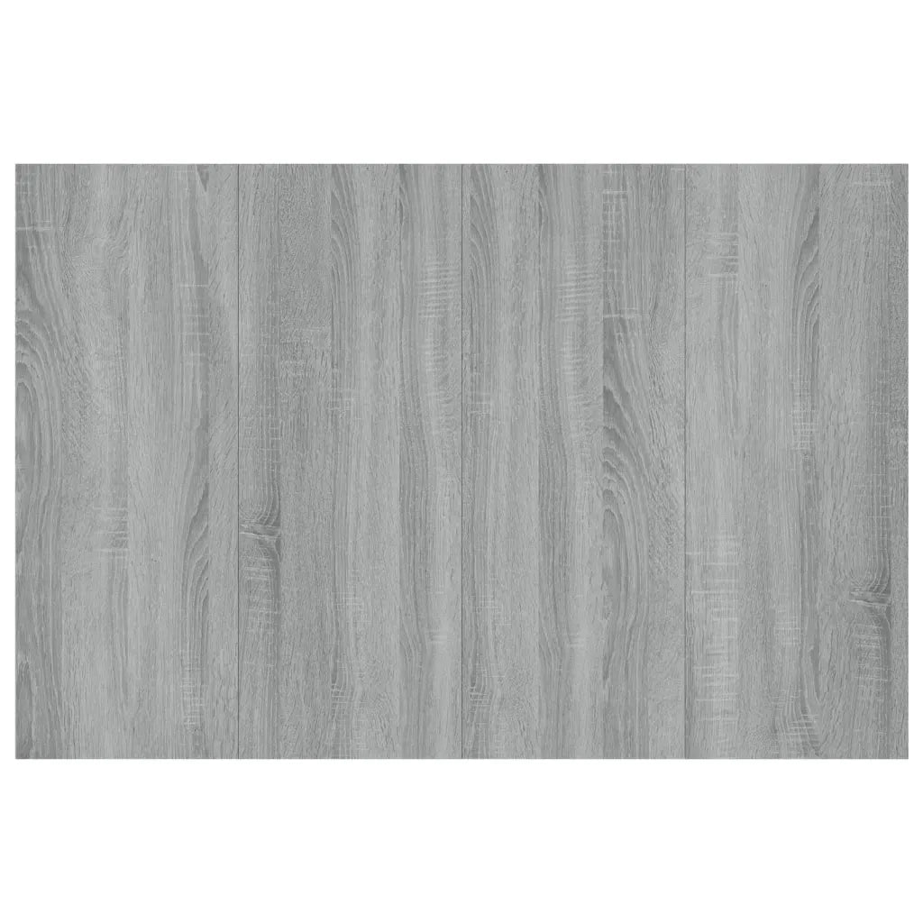 Testiera Letto Grigio Sonoma 120x1,5x80 cm Legno Ingegnerizzato 816971