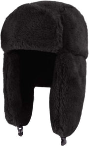 Cappello da Pilota per Uomo in Pelle, Impermeabile, Caldo, con Orecchini, per Sci, Snowboard, Pattini, Bicicletta