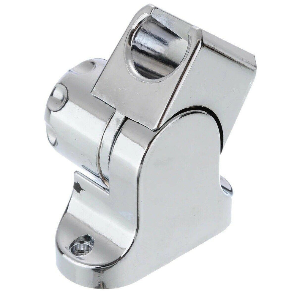Trade Shop - Ricambio Supporto Doccia Snodato Universale A Muro Per Doccetta 7.5 X 8 Cm 59567 -