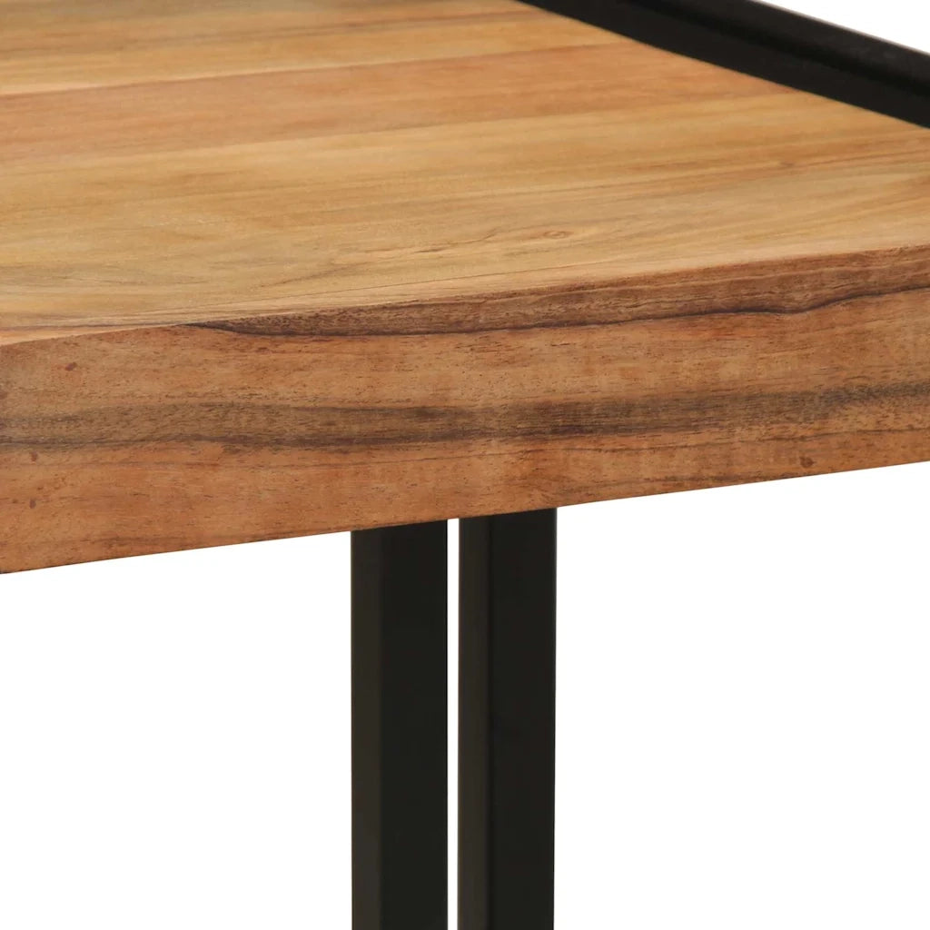 Tavolino da salotto 40 x 40 x 38 cm Legno di Acacia Massello 4102728