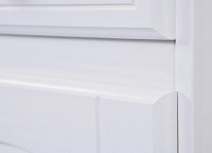 Madia Pallare, Credenza 2 Cassetti, 88x43x87h cm Bianco