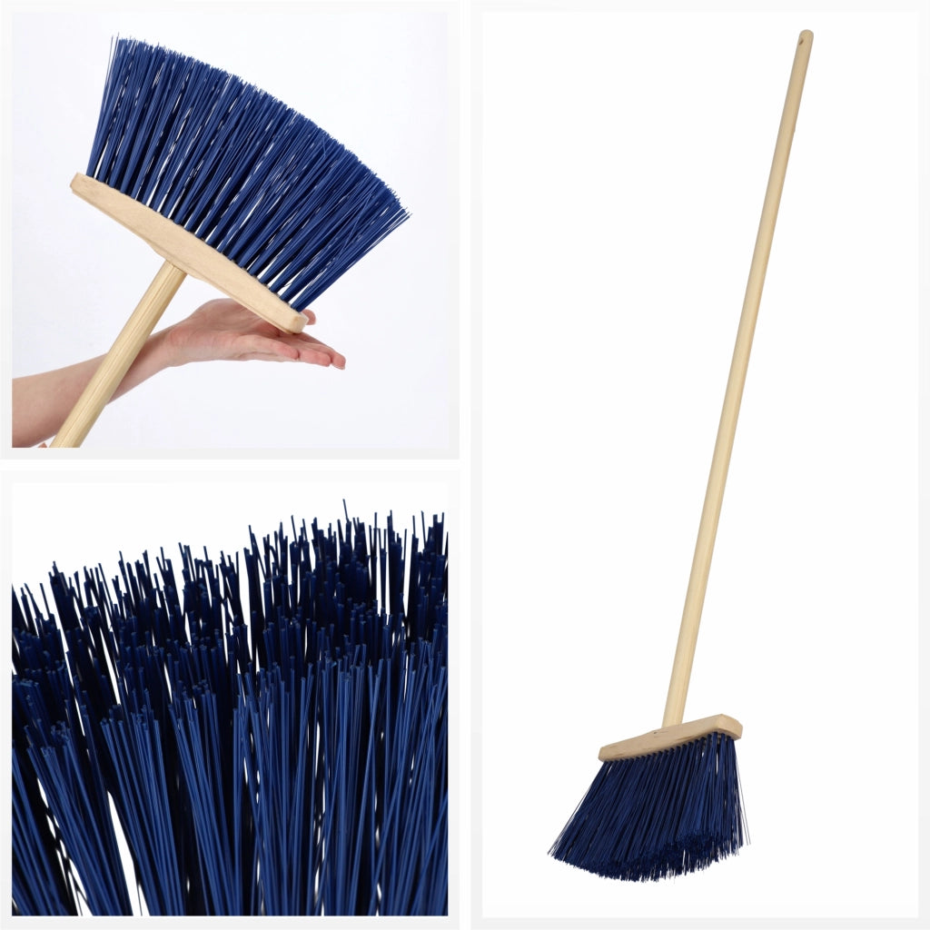 Scopa da strada KADAX con manico in legno, 25 cm