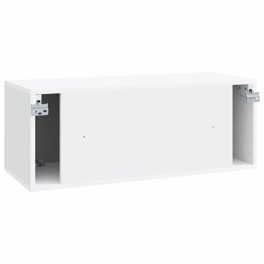 Mobile Porta TV da Muro Bianco 78,5 x 31 x 30 cm 898545
