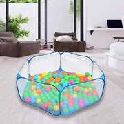 Tenda da spiaggia per bambini pieghevole - Onda portatile per bambini - Borsa per palline da spiaggia per interni ed esterni.