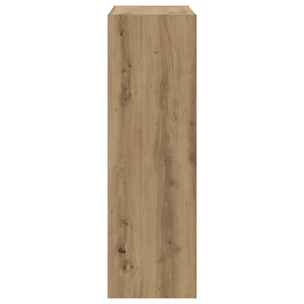 Libreria Rovere Artigianale 102x32x102 cm in Legno Multistrato 852824