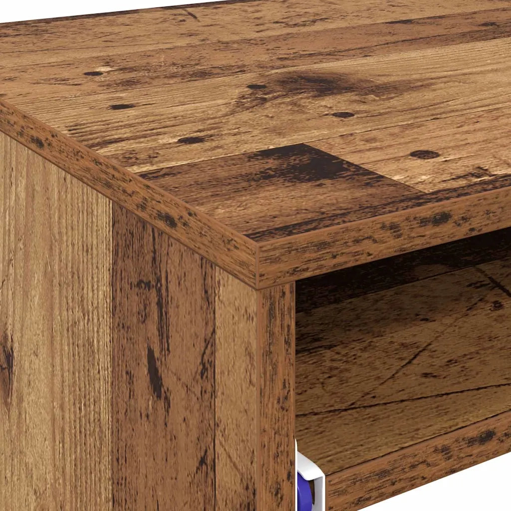 Scrivania | Tavolo da Ufficio Legno vecchio 77.5 x 43 x 79 cm Legno multistrato