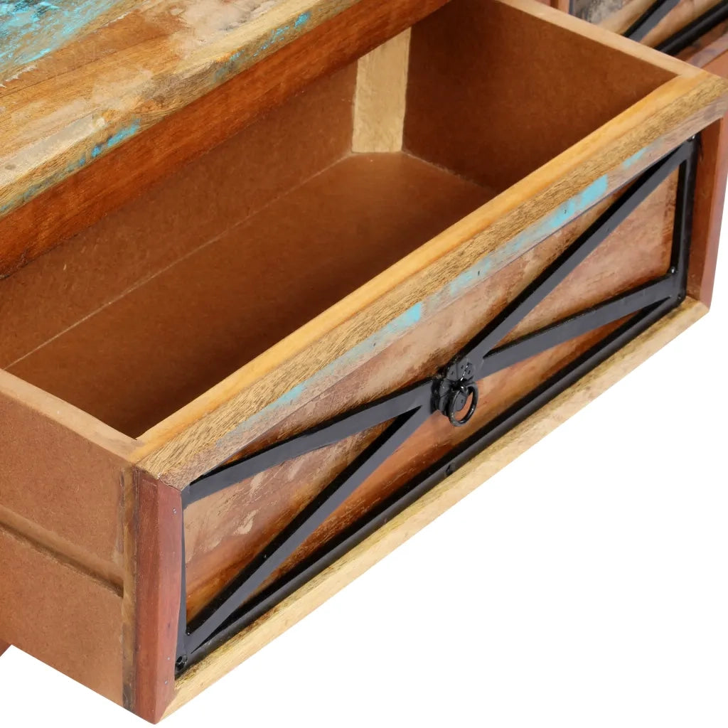 Mobile Porta TV 120x30x40 cm in Legno Massello di Recupero cod mxl 54930