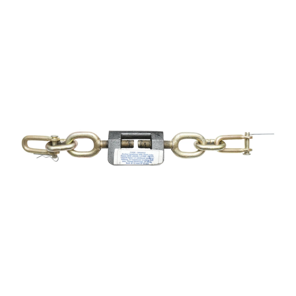 Tenditore a catena per ancoraggio per John Deere, compatibile con i codici OEM L62240, L31089, L62237, L62236