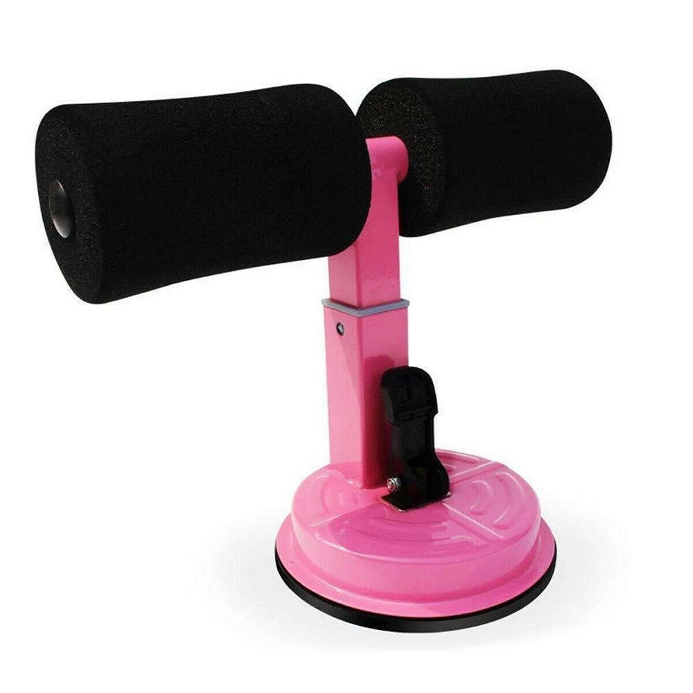 Trade Shop - Attrezzo Per Addominali Fitness Ventosa Sport Spugna Caviglie Curl Push Up Sit -