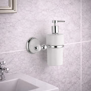 Dispenser in ceramica bianco - serie epoca