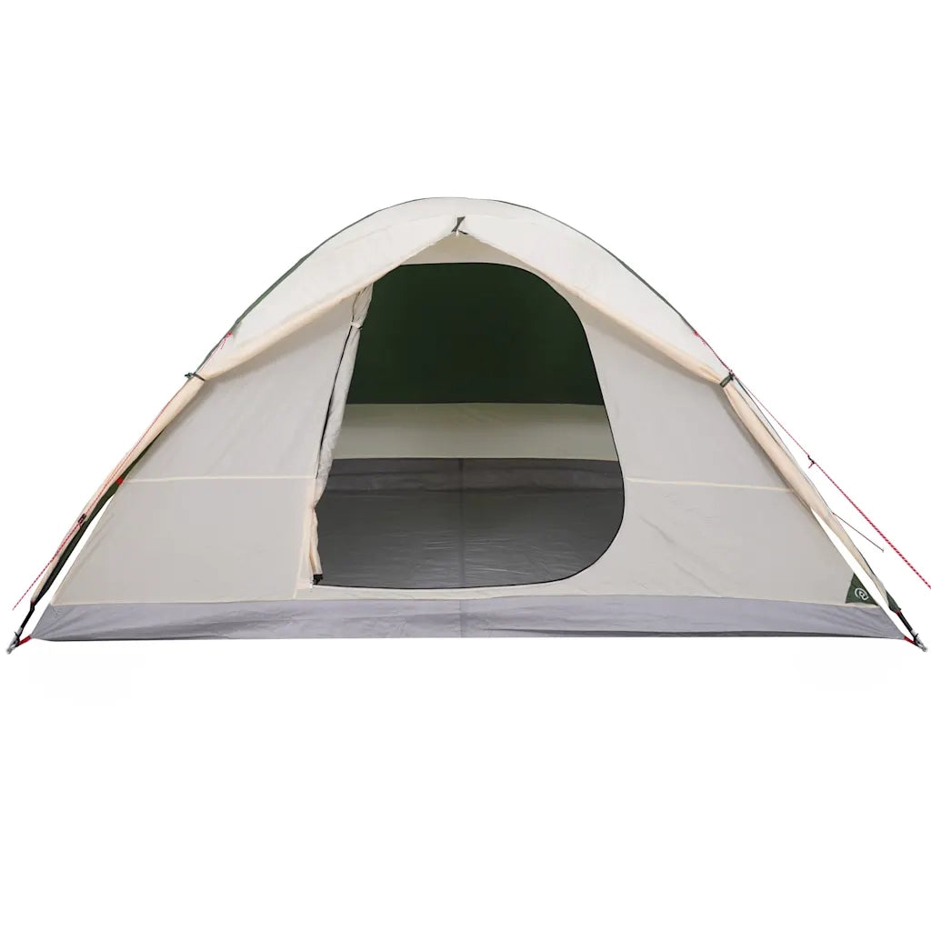 Tenda da Campeggio a Cupola per 6 Persone-Tenda per Escursionismo Verde Impermeabile 872825