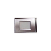 Trade Shop - Placchette Placche In Abs Per Serie Matix Bticino Compatibile 3 4 6 Moduli Color - Cromo -3 Fori     -