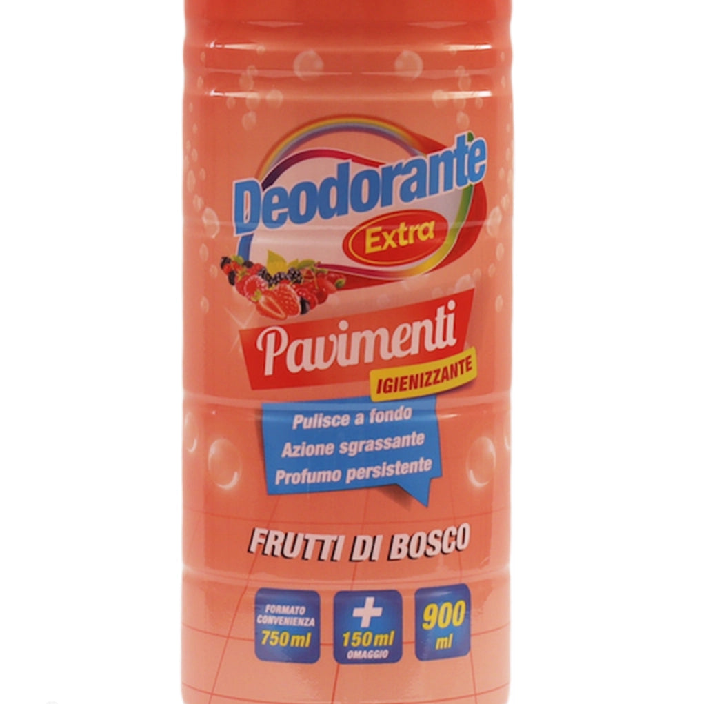MAURY'S DETERGENTE PAVIMENTI 900 ML FRUTTI DI BOSCO - SET 4PZ