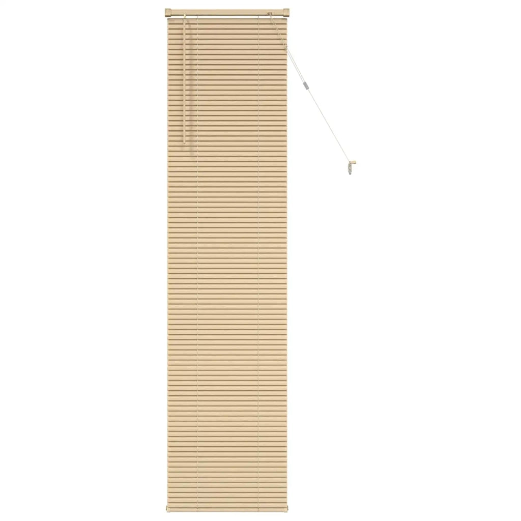 Tenda Veneziana Marrone Chiaro con Motivo 213 x 60 cm 25 mm PVC