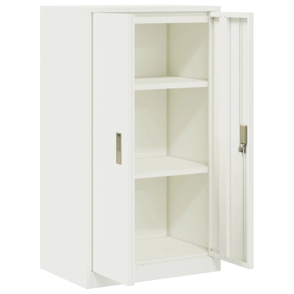 Armadio Bianco 60 x 40 x 105 cm Acciaio 891735