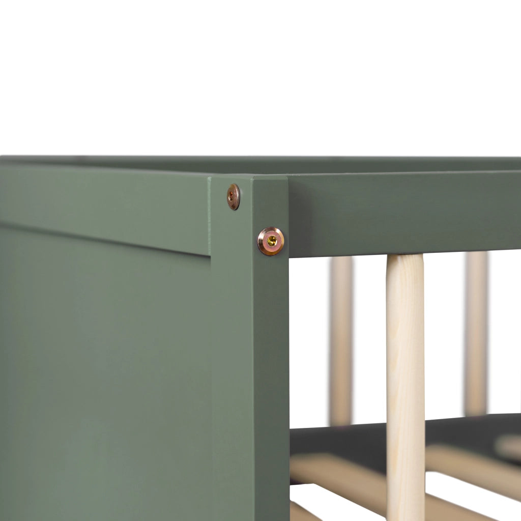 Letto a scomparsa per bambini 190x90cm verde ADAM
