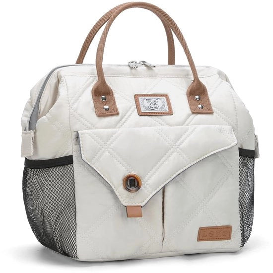 Borsa Insolata per Bambine e Donne, 11L, Beige Pieno di Gas