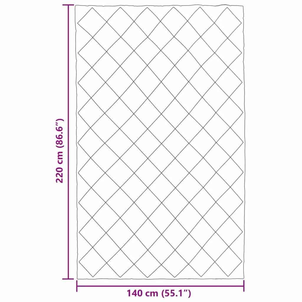 Duvet Estivo Talpa 220 x 140 cm Microfibra 42025458