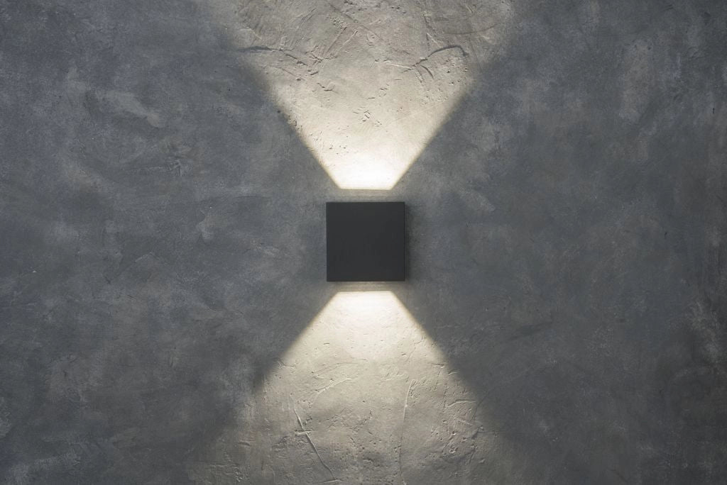 Applique esterna antracite orientabile LED 10W Gemini Lutec