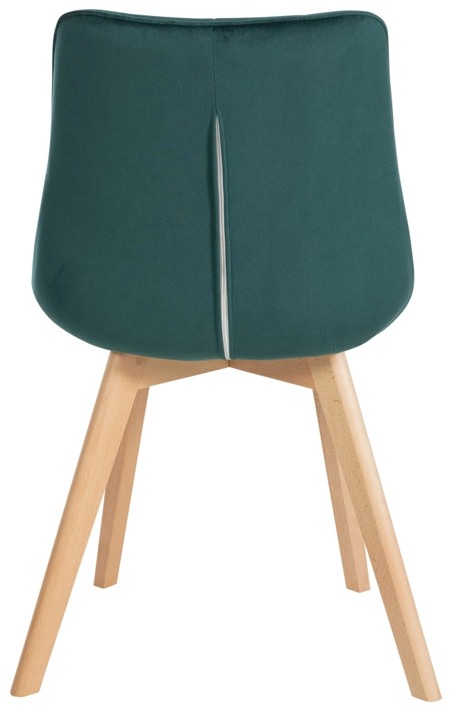 Sedia Brook Velvet verde