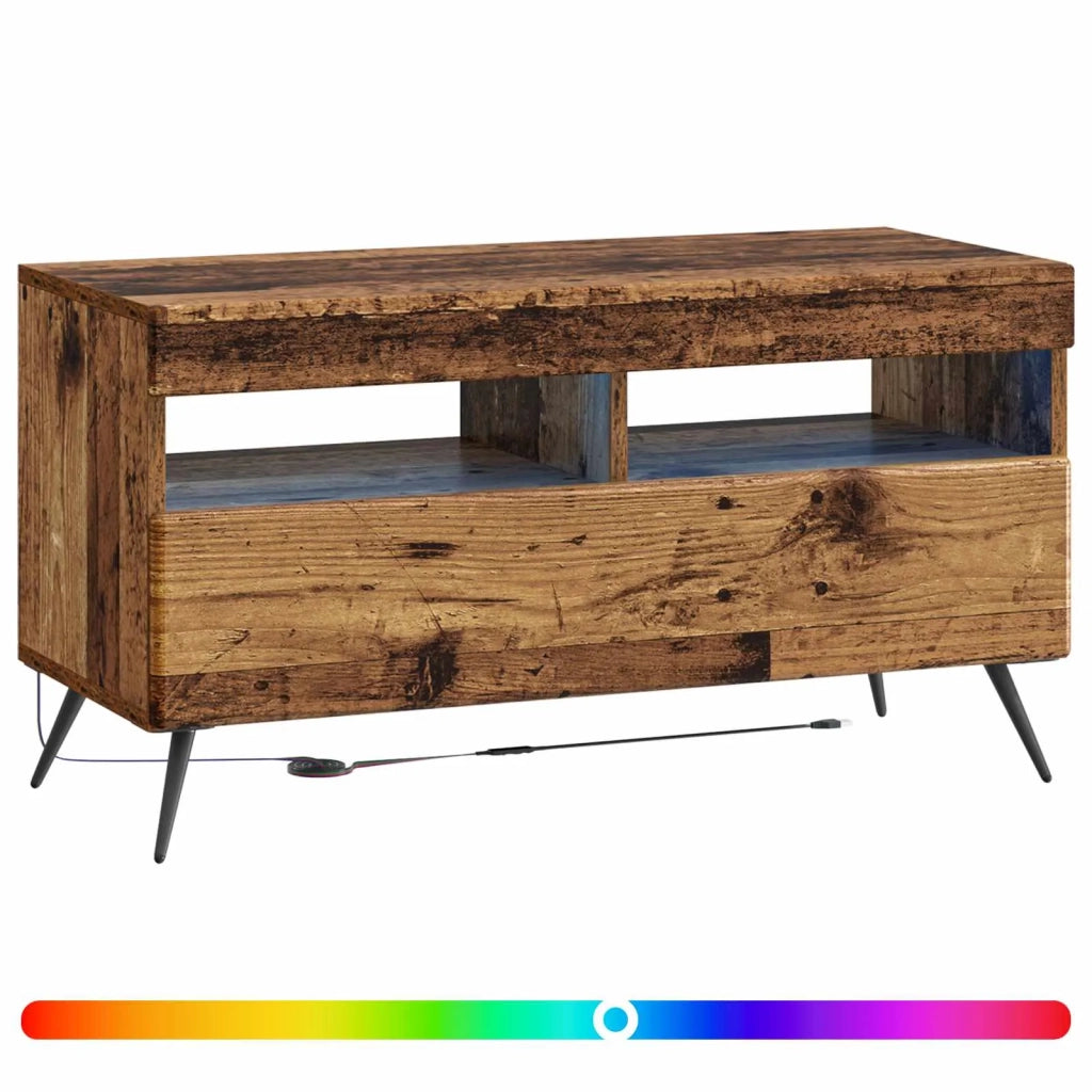 Mobile TV LED Legno antico Legno ingegnerizzato 897663
