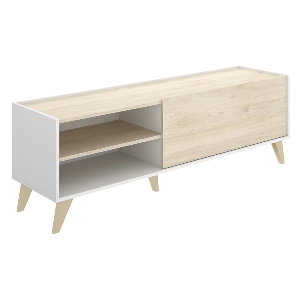 Tellur, set Mobili da Soggiorno Cassetti, Marrone Rovere