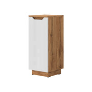 Vicco mobiletto bagno Rovere/bianco a strisce 33.4 x 81.9 cm