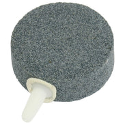 Trade Shop - Set 2 Pietra Pietre Porosa Tonda 40x17mm Ugello Aereatore Ossigenazione Acquario -