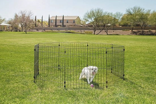 Recinzione per cani portatile 

Modello: Puppyren 120 cm
Dimensioni: 120 x 80 x 90 cm
Peso: 12 kg
Materiali: Legno e metallo
Capacità: 1-2 cani