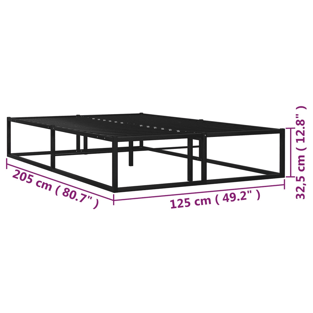 Giroletto Nero in Metallo 120x200 cm 324787