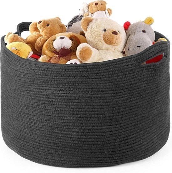 Asciugamano per Bambini - Doccia con Maniglione - per Deposito Giocattoli - 1 pezzo - Grigio - 60 x 35 cm