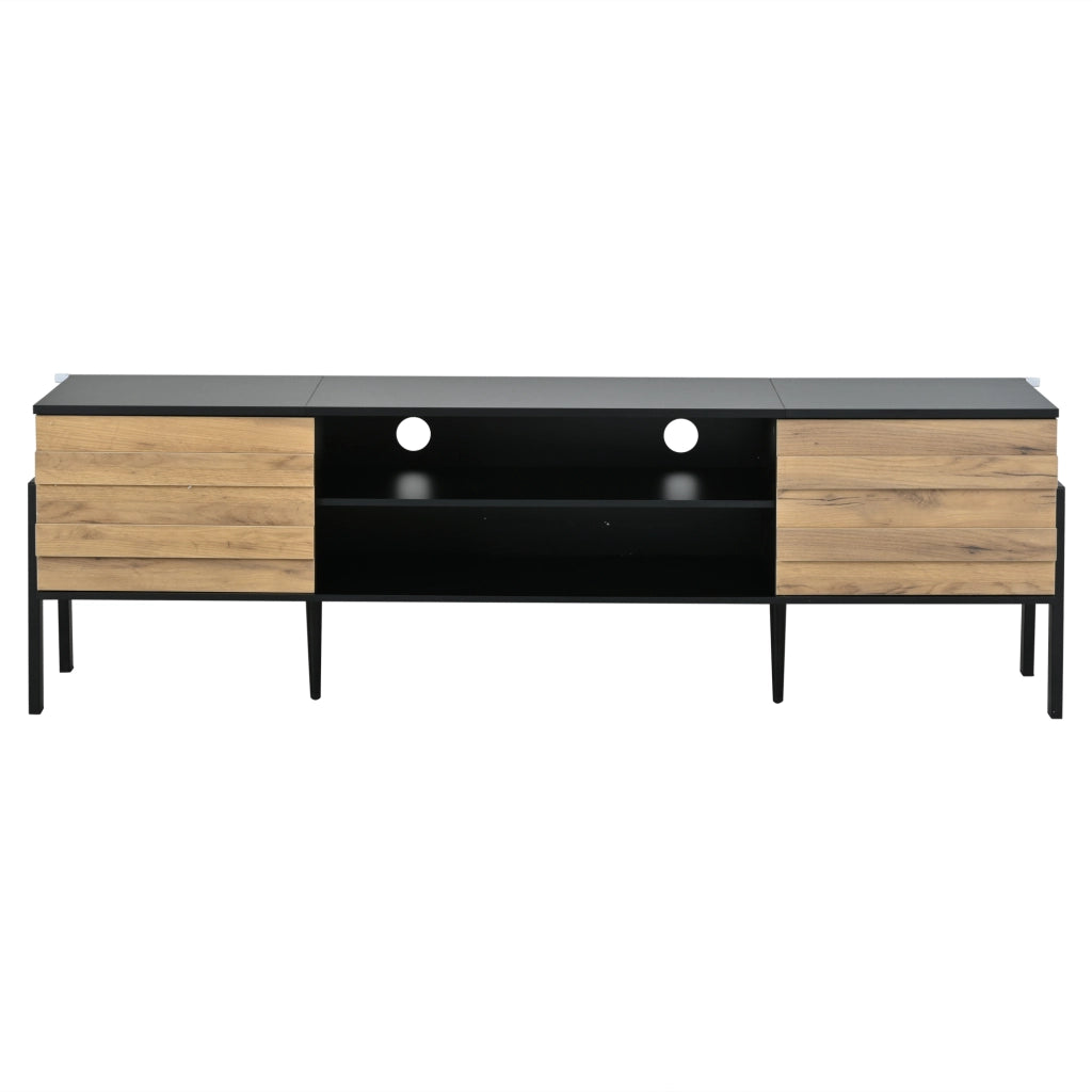 Mobile TV Lowboard ¨C MINIMAL ¨C Bianco, 175x39.5x53 cm, 2 Ante, Soggiorno