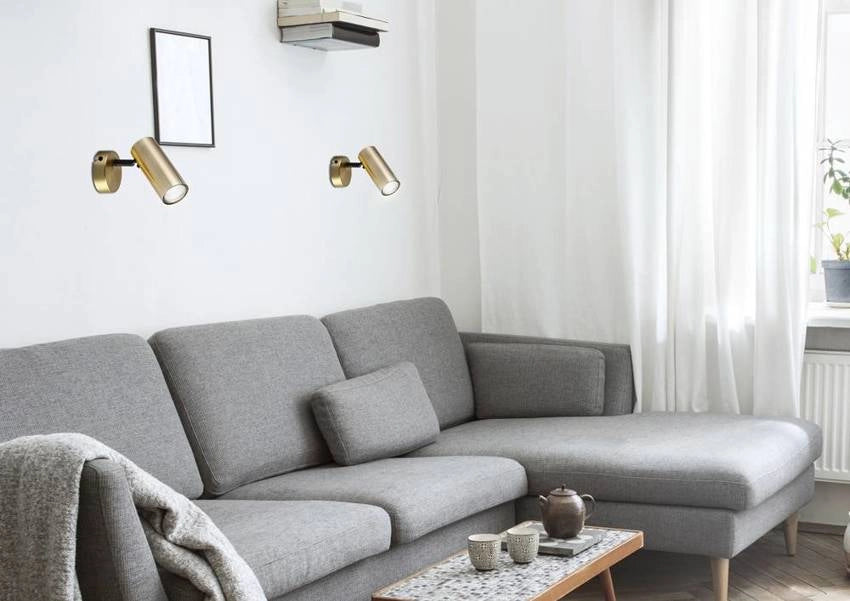 Applique Candellux COLLY 91-01702 GU10 15W ottone/nero