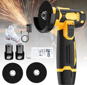 Mini serra elettrica a manubrio - 3 velocità - Smerigliatura radiale - Pomo di presa assorbente shock - 100V