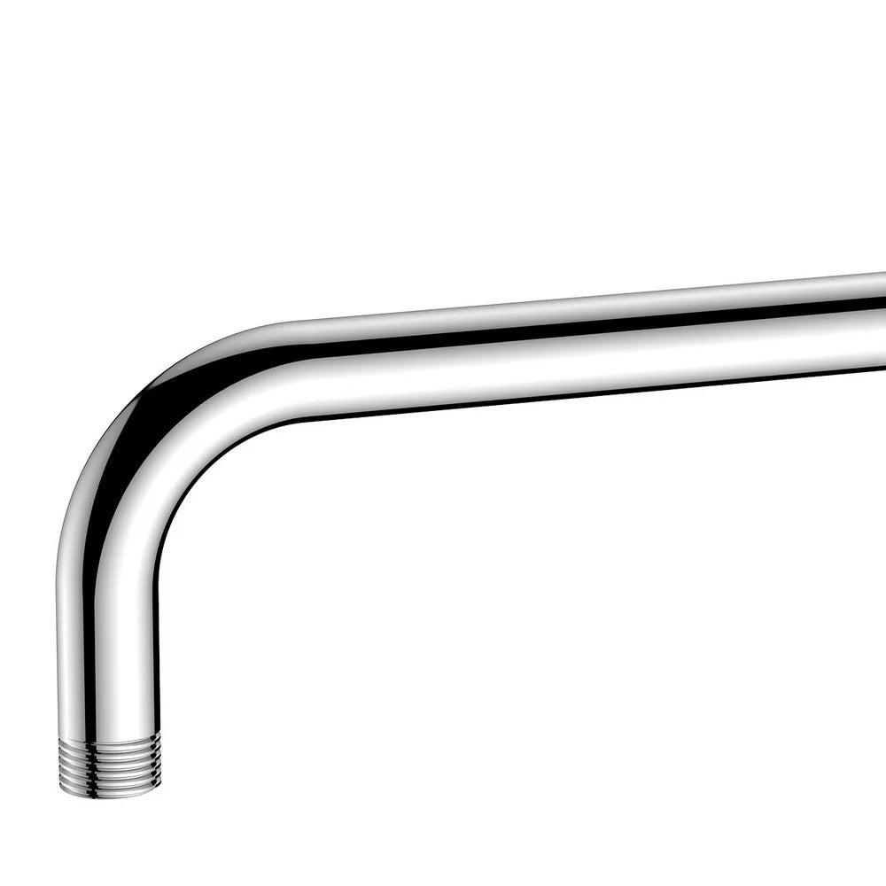 Braccio doccia a parete curvo 25 cm
