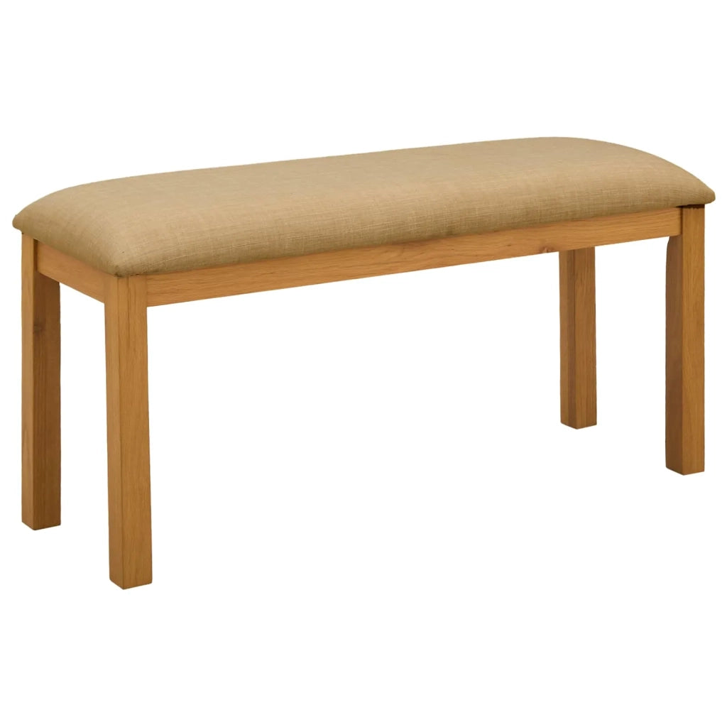 Set da pranzo 5 pz Beige Legno di Quercia Massello 3430276