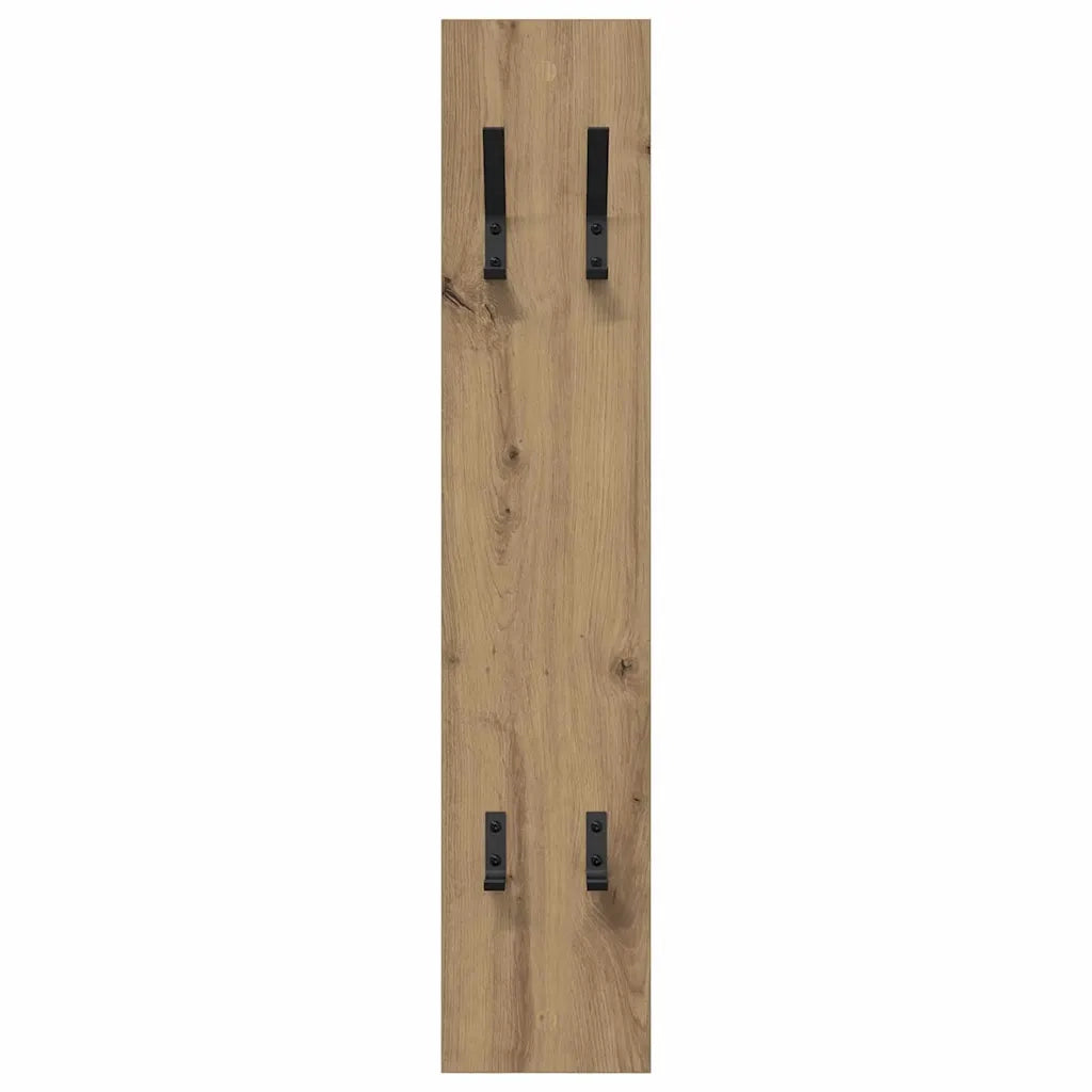 Appendiabiti a muro A parete Rovere artigianale 874466